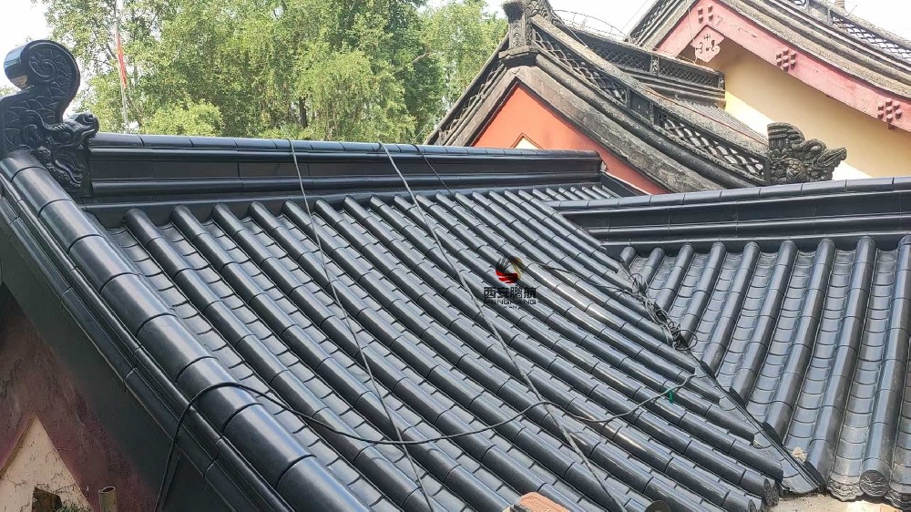 江苏寺庙仿古铝合金瓦屋面改造