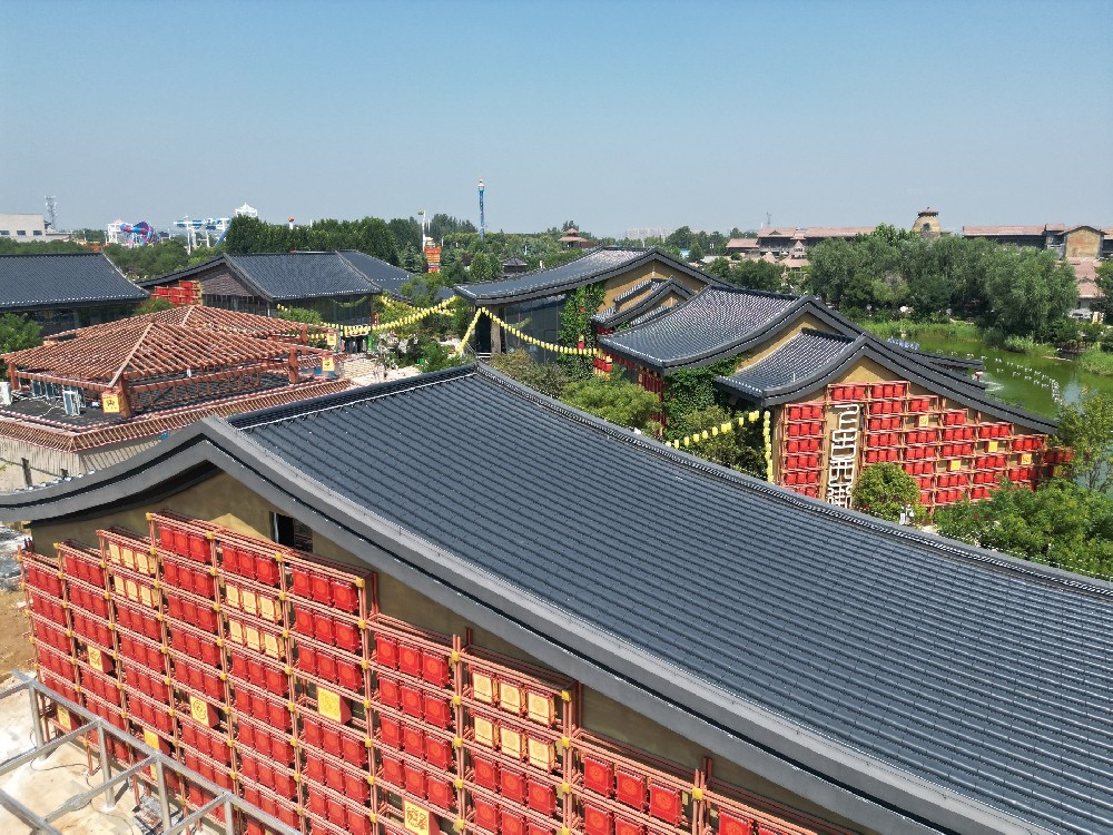 陕西富平中华郡屋面瓦